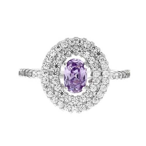 bague femme argent zirconium 8100480 pic2