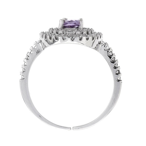 bague femme argent zirconium 8100480 pic3