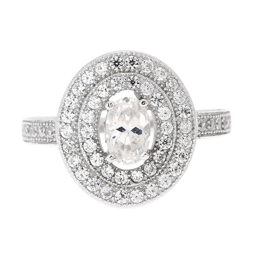 bague femme argent zirconium 8100484 pic2