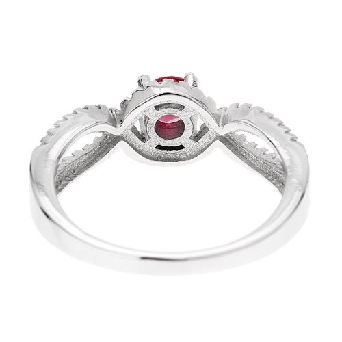 bague femme argent zirconium 8100491 pic4