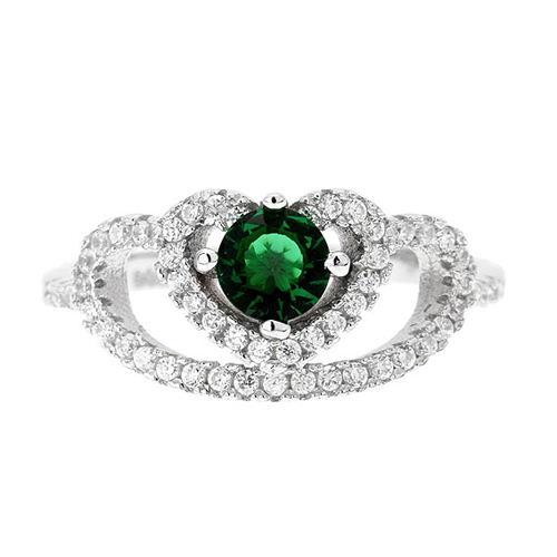 bague femme argent zirconium 8100497 pic2