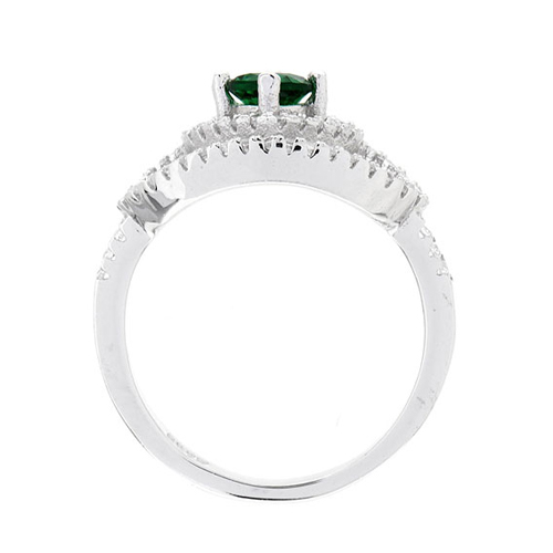 bague femme argent zirconium 8100497 pic3