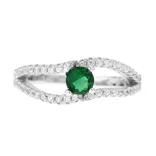 bague femme argent zirconium 8100501 pic2