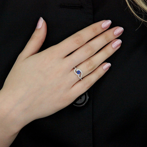 bague femme argent zirconium 8100505 pic6
