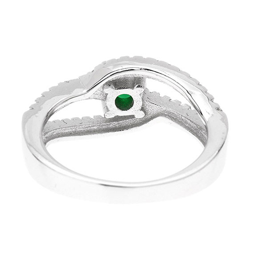 bague femme argent zirconium 8100513 pic4