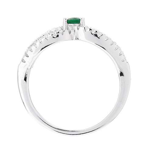 bague femme argent zirconium 8100516 pic3