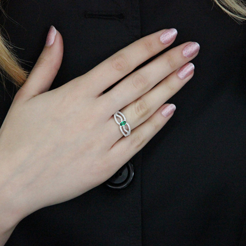 bague femme argent zirconium 8100516 pic6