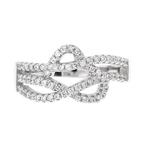 bague femme argent zirconium 8100543 pic2