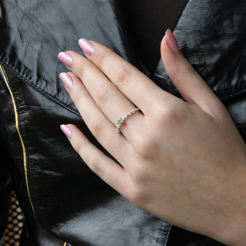 bague femme argent zirconium 8100588 pic5