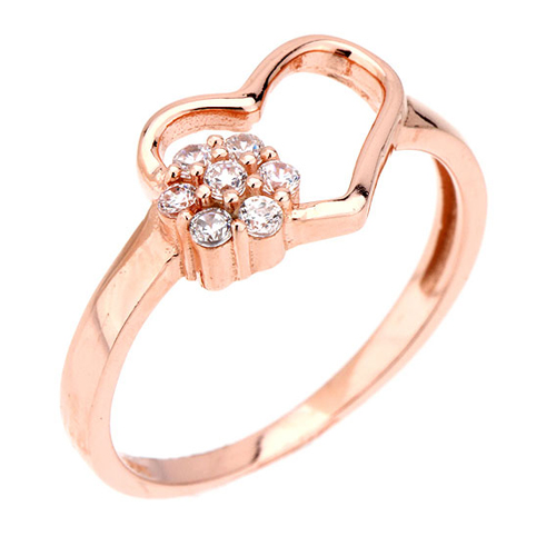 bague femme argent zirconium 8100593