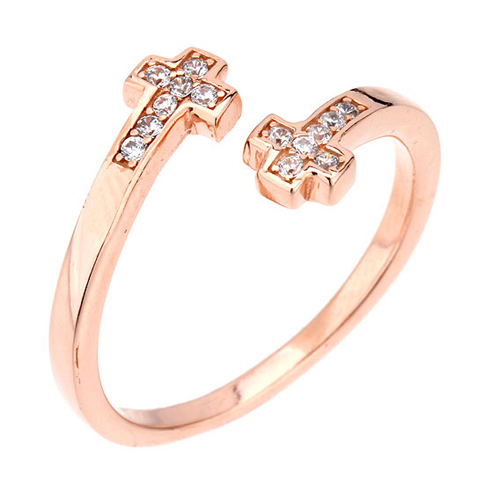 bague femme argent zirconium 8100597