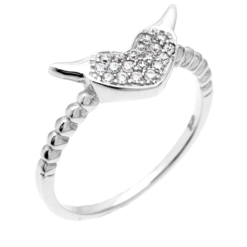 bague femme argent zirconium 8100618