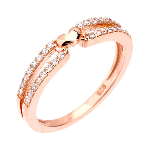 bague femme argent zirconium 8100633