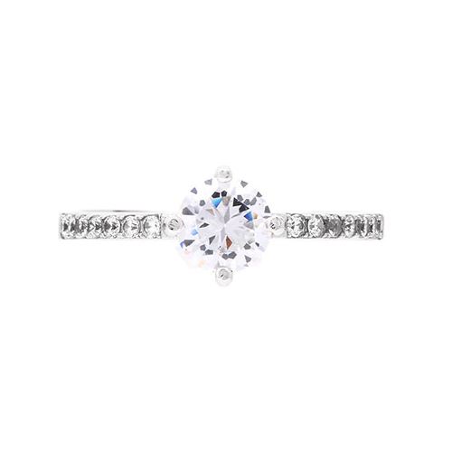 bague femme argent zirconium 8100638 pic2