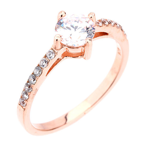 bague femme argent zirconium 8100639