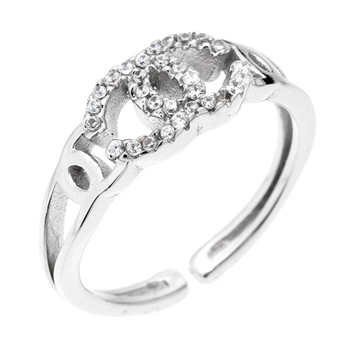 bague femme argent zirconium 8100650