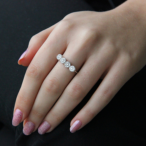 bague femme argent zirconium 8100672 pic6
