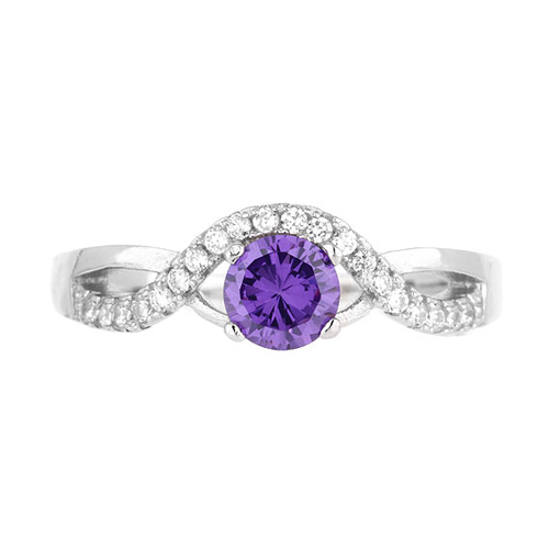 bague femme argent zirconium 8100686 pic2