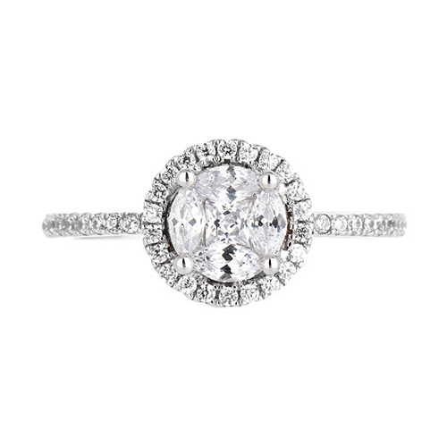bague femme argent zirconium 8100693 pic2