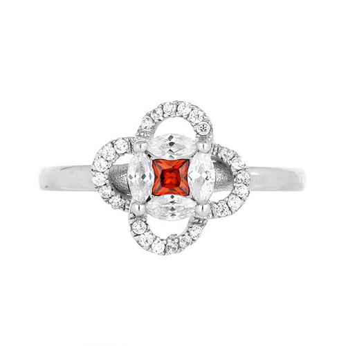 bague femme argent zirconium 8100696 pic2