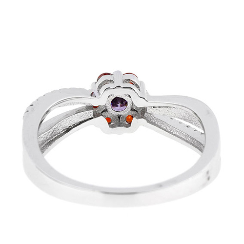 bague femme argent zirconium 8100698 pic4