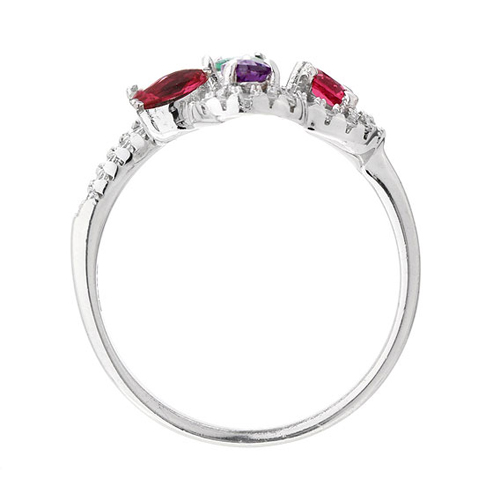 bague femme argent zirconium 8100718 pic3