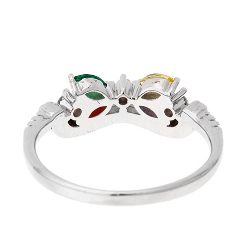 bague femme argent zirconium 8100719 pic4