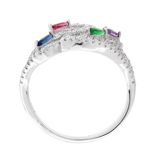 bague femme argent zirconium 8100720 pic3