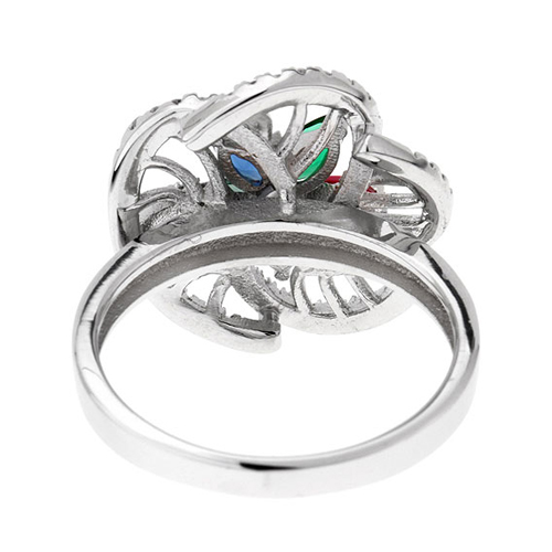 bague femme argent zirconium 8100722 pic4