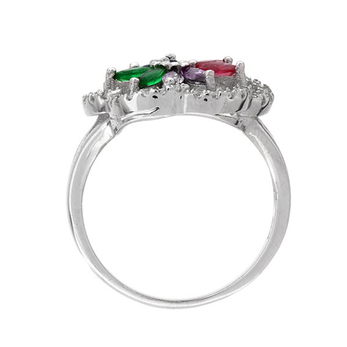 bague femme argent zirconium 8100723 pic3