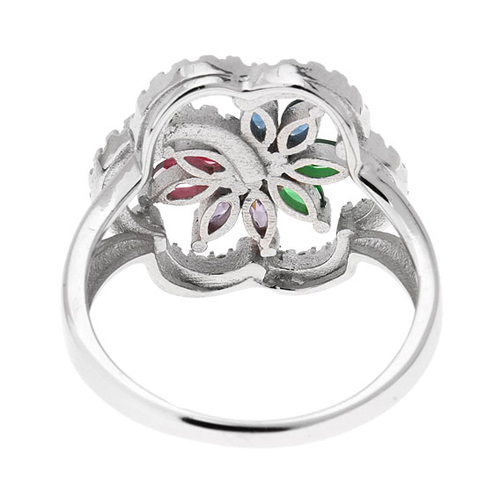 bague femme argent zirconium 8100723 pic4