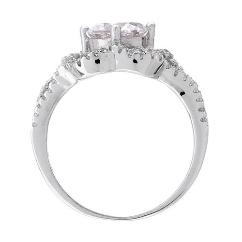 bague femme argent zirconium 8100726 pic3