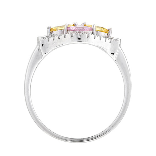 bague femme argent zirconium 8100732 pic3