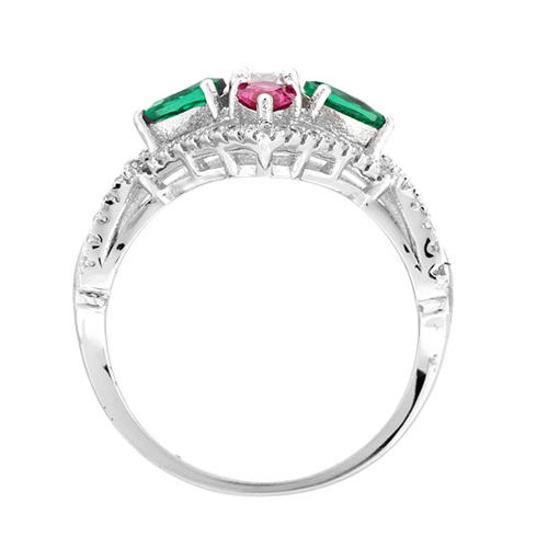 bague femme argent zirconium 8100736 pic3