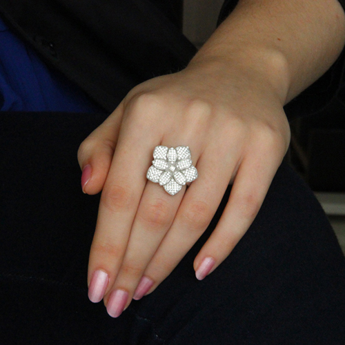bague femme argent zirconium 8100741 pic5