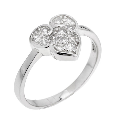 bague femme argent zirconium 8100765