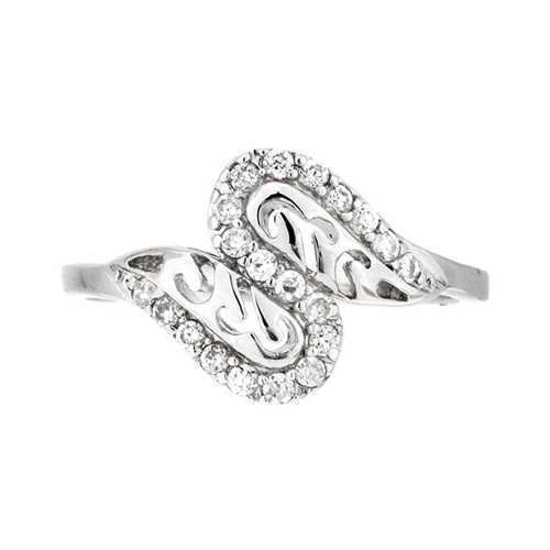 bague femme argent zirconium 8100771 pic2