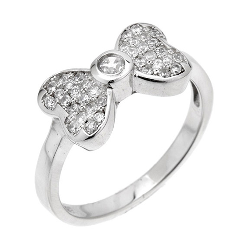 bague femme argent zirconium 8100775