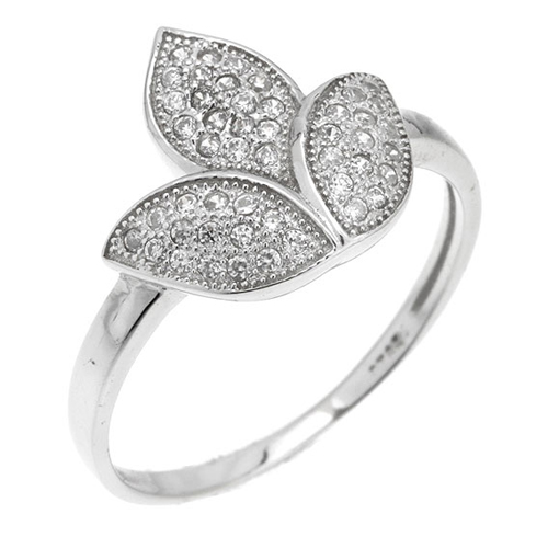 bague femme argent zirconium 8100777