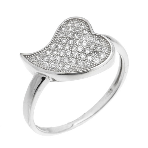 bague femme argent zirconium 8100779