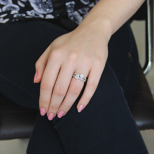 bague femme argent zirconium 8100786 pic5