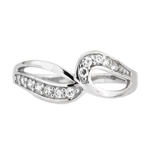 bague femme argent zirconium 8100795 pic2