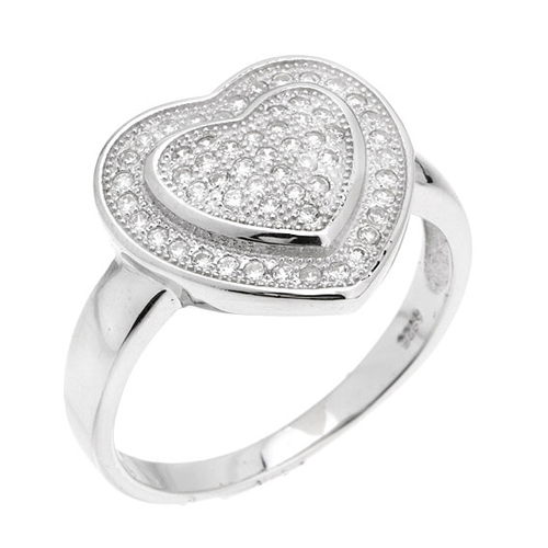 bague femme argent zirconium 8100802