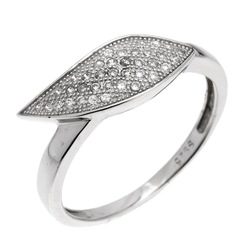 bague femme argent zirconium 8100806