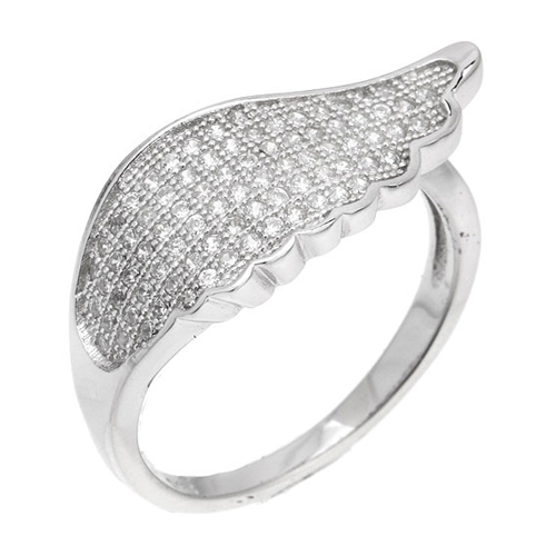 bague femme argent zirconium 8100807