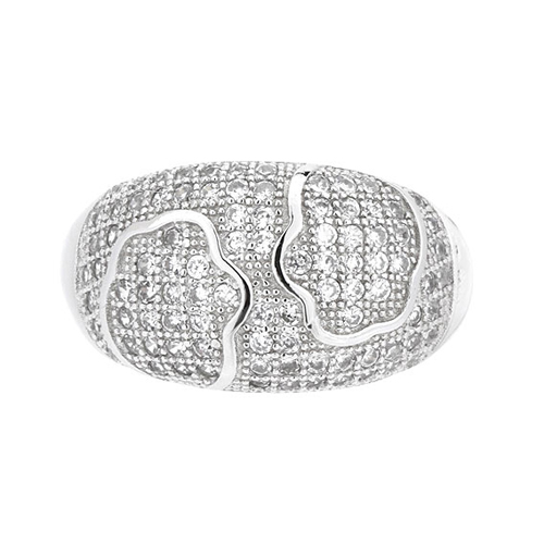 bague femme argent zirconium 8100823 pic2