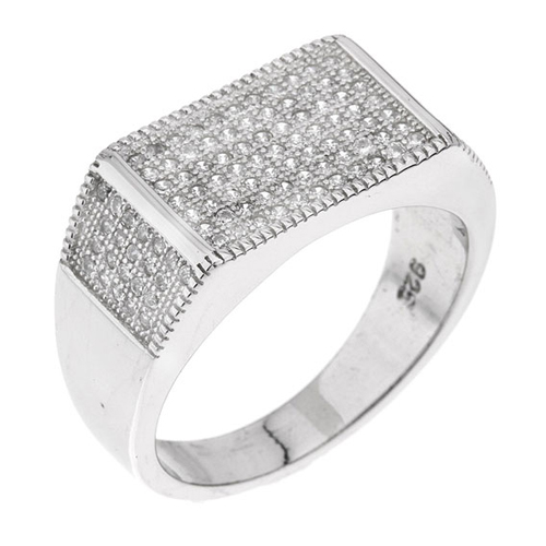 bague femme argent zirconium 8100826