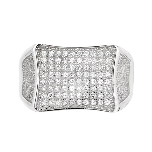 bague femme argent zirconium 8100827 pic2