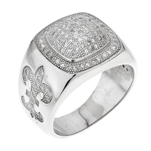 bague femme argent zirconium 8100829