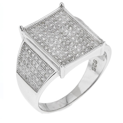 bague femme argent zirconium 8100831